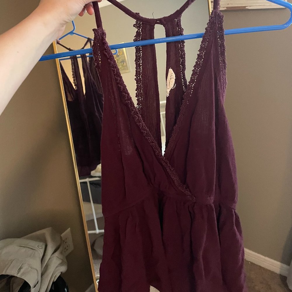 Plum going out shirt